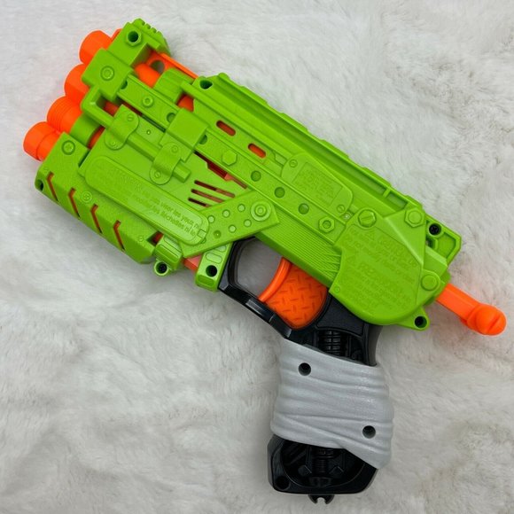 Nerf Zombie Strike Quadrot 4 Dart Blaster Tested & Works - Picture 3 of 9